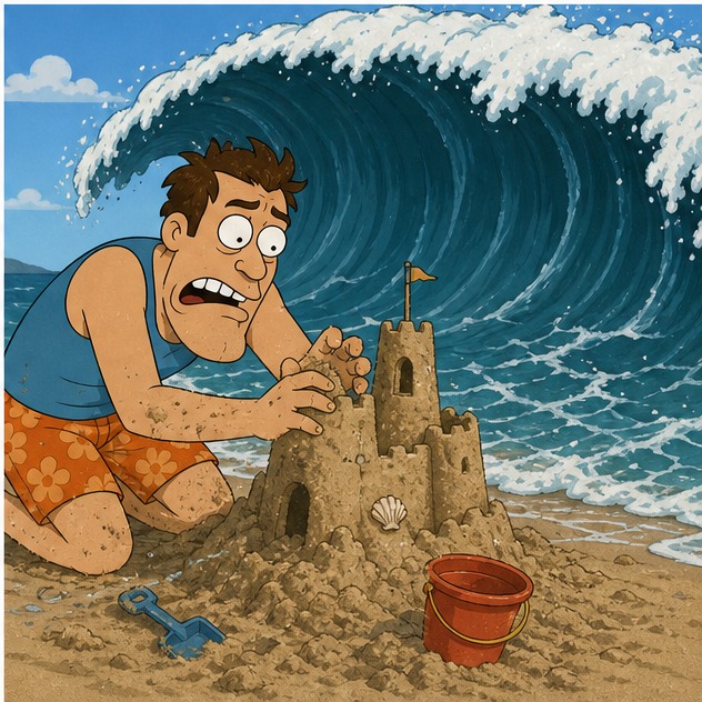 Illustration for неизбежный с первого взгляда