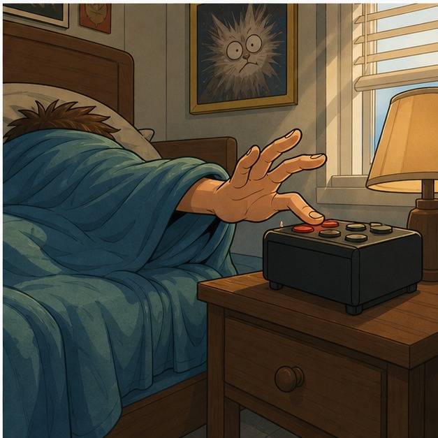 Illustration for встать с кровати