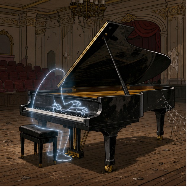 Illustration for пианино