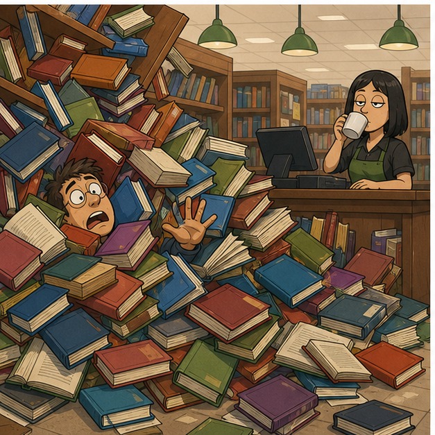 Illustration for книжный магазин