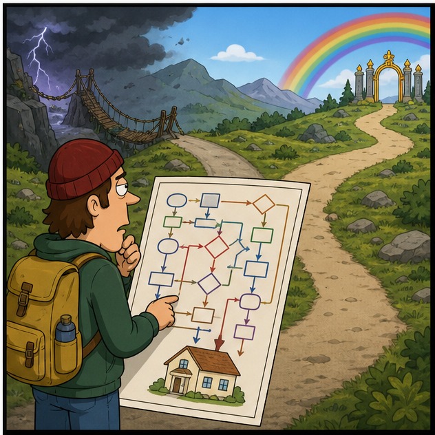 Illustration for решить; постановить