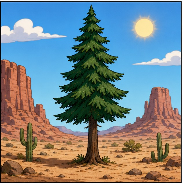 Illustration for сосна