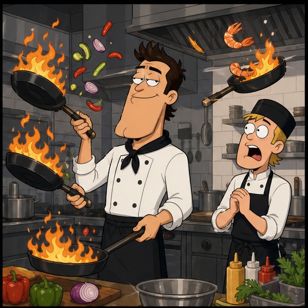 Illustration for опытный; умелый