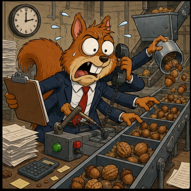 Illustration for заниматься делом; вести дело