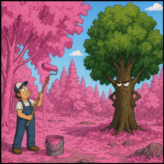Illustration for зелёный