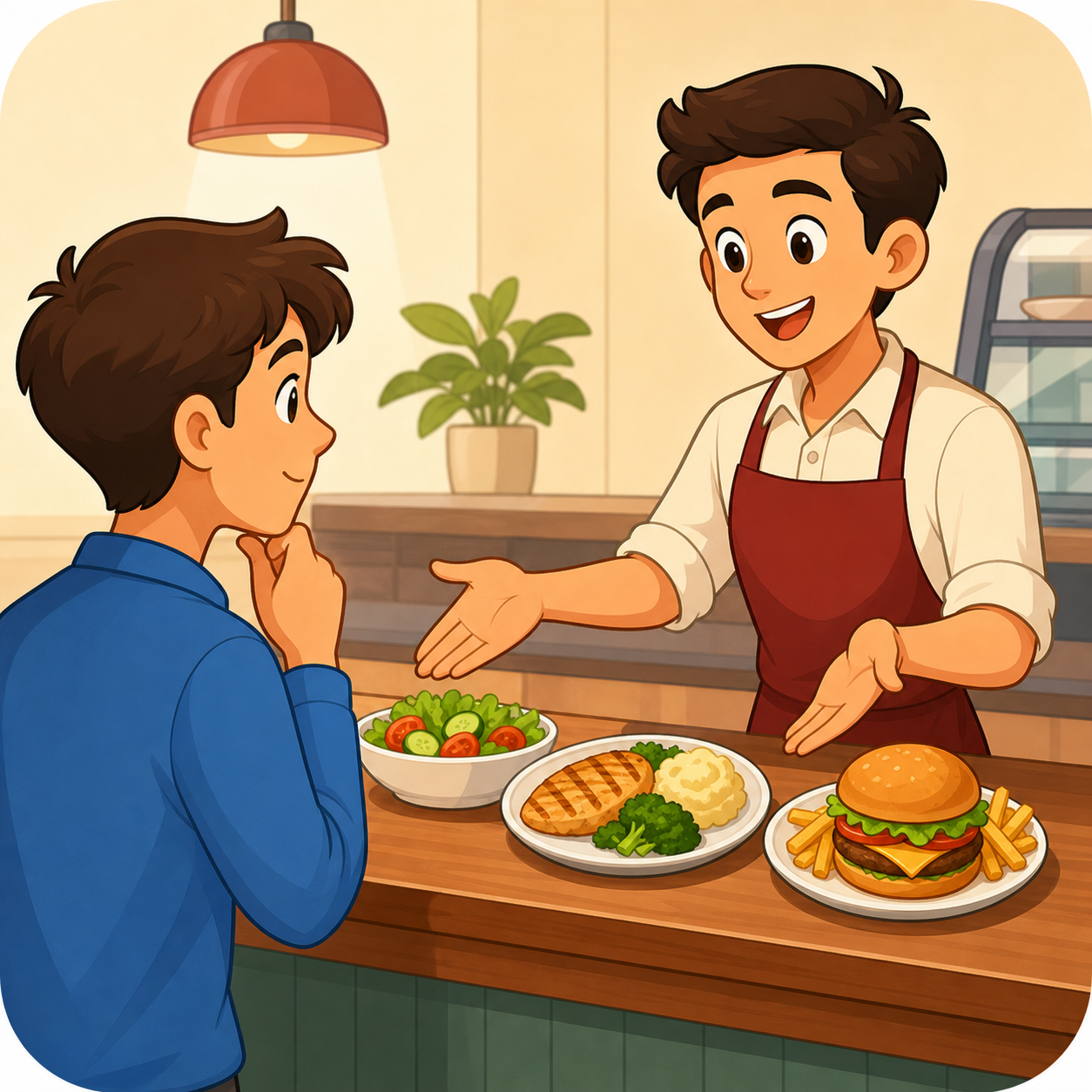 Illustration for поощрять заказ еды
