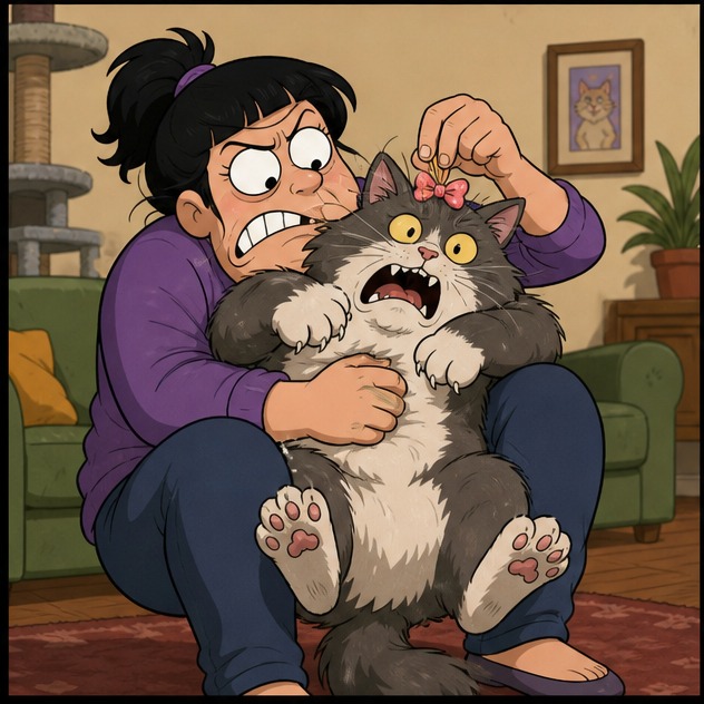Illustration for зажать; закрепить