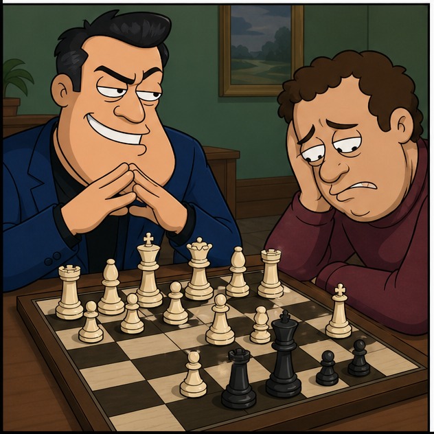 Illustration for преимущество выглядеть спокойным