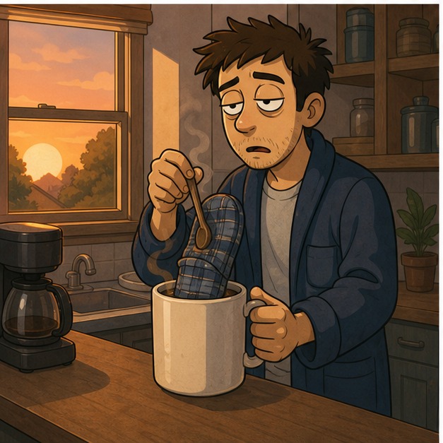 Illustration for утро