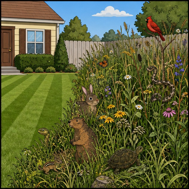 Illustration for сельская местность
