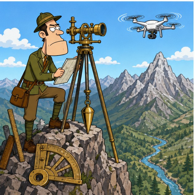 Illustration for топография; ландшафт