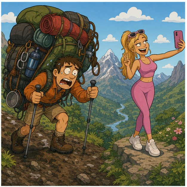 Illustration for путь