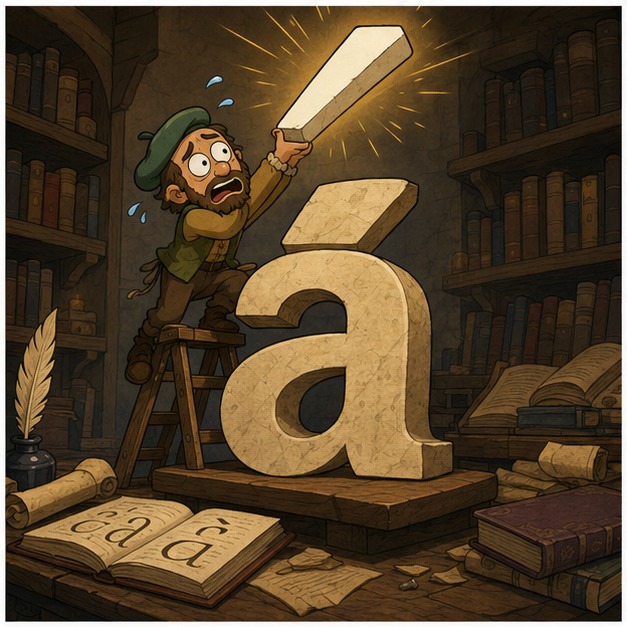 Illustration for знак ударения