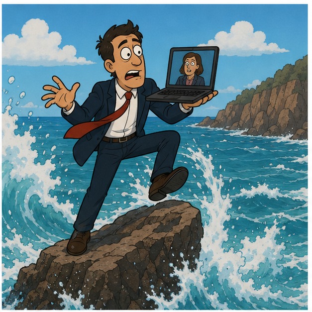 Illustration for морской берег