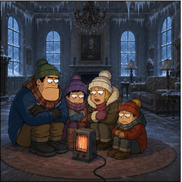 Illustration for центральное отопление; обогреватель; тёплый воздух