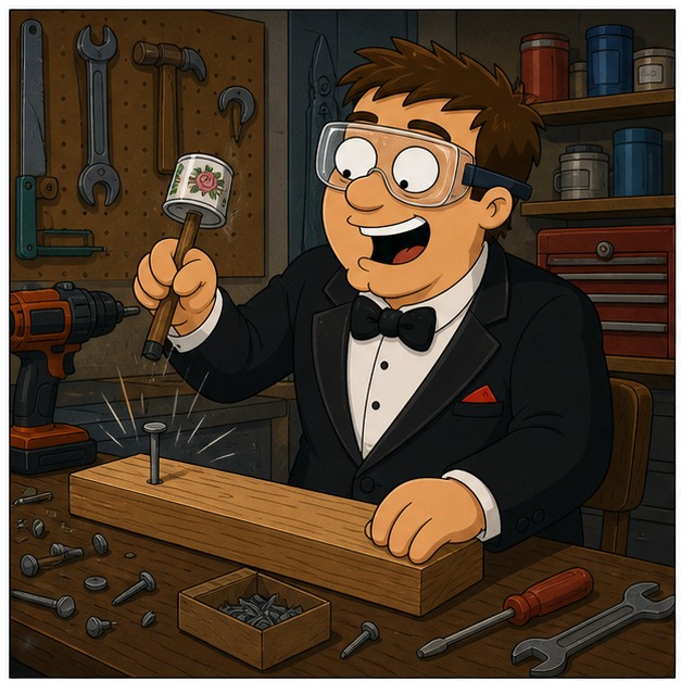 Illustration for носить очки