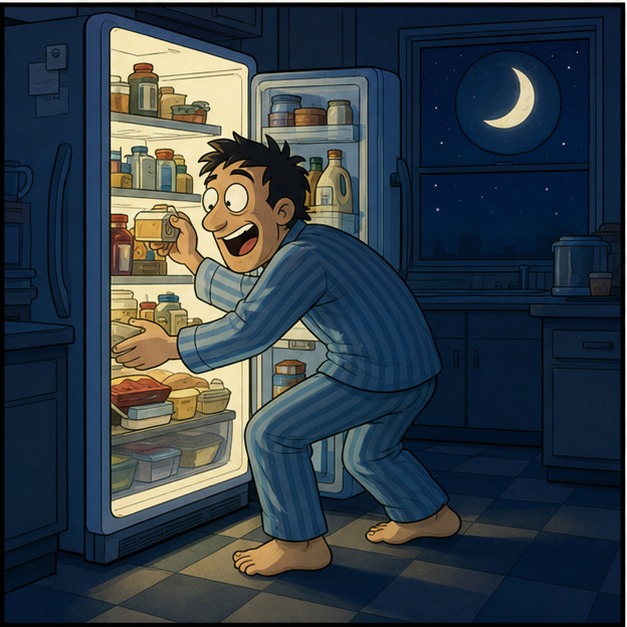 Illustration for полночь