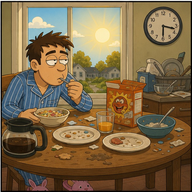 Illustration for день; после полудня