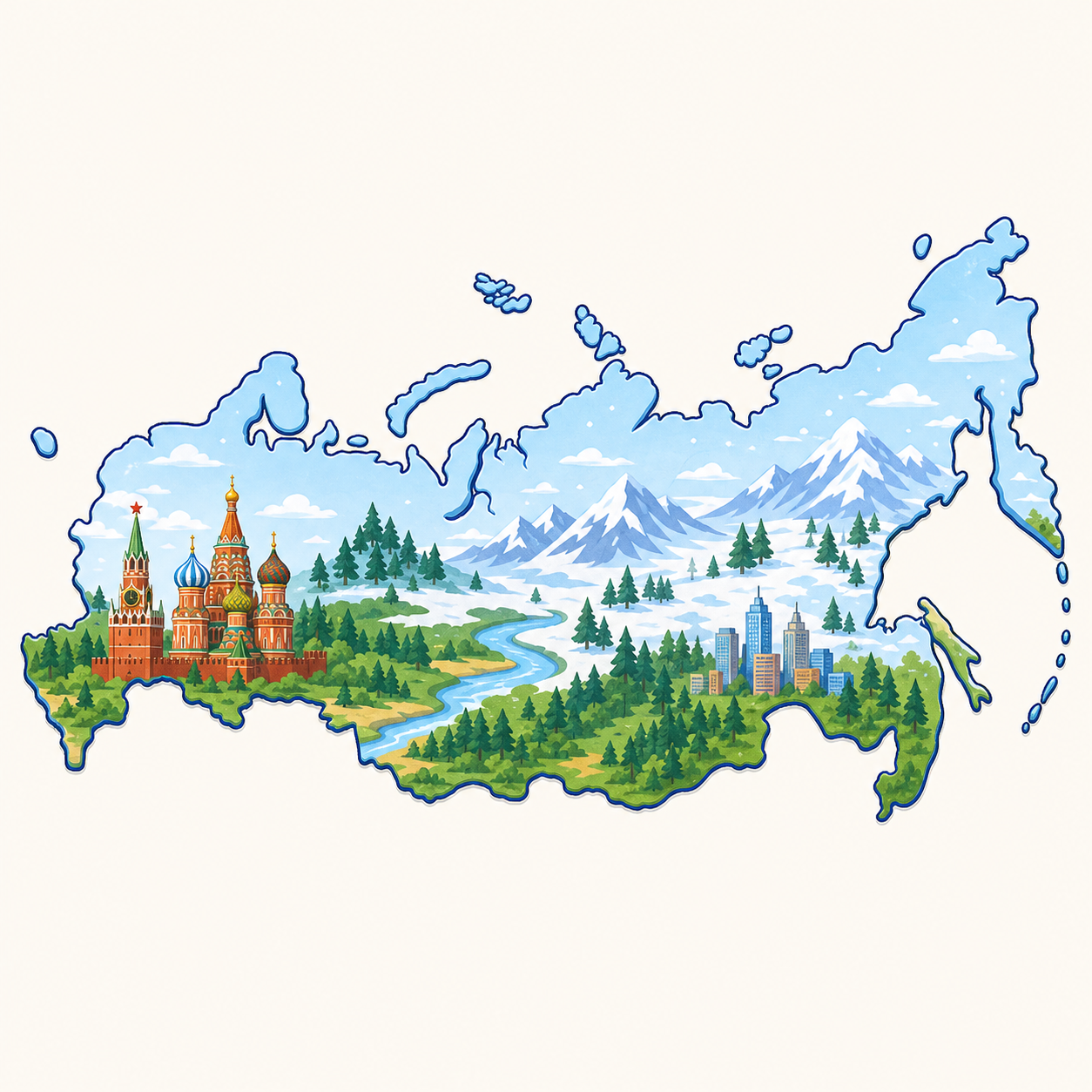 Illustration for Россия