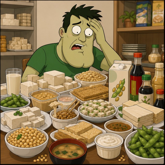 Illustration for соевые продукты