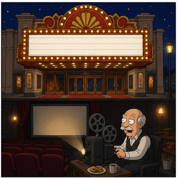 Illustration for кинотеатр