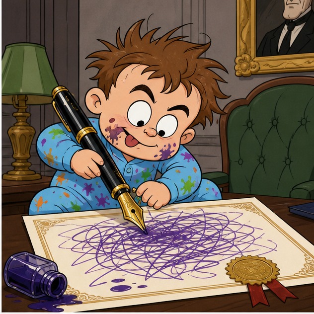 Illustration for перьевая ручка