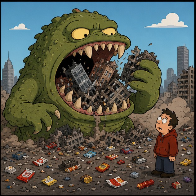 Illustration for потребление