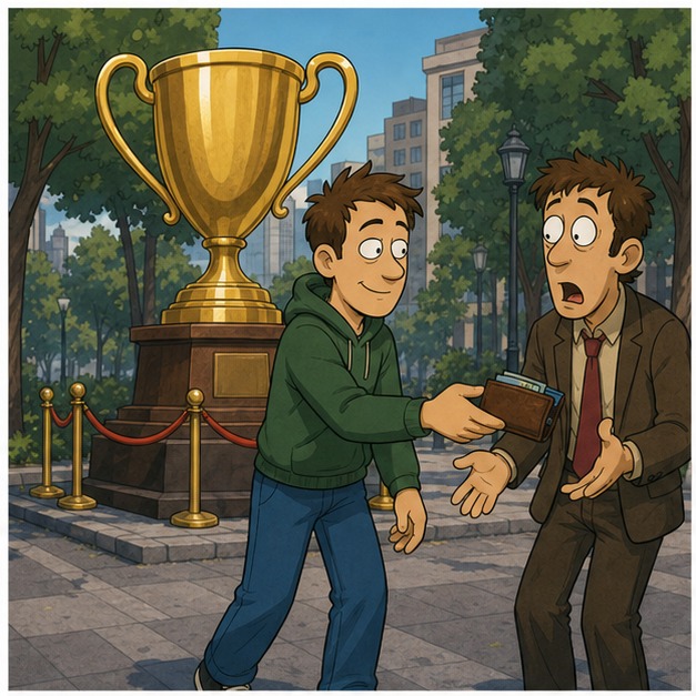 Illustration for добрый поступок