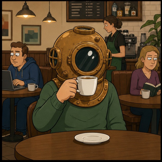 Illustration for странный шум