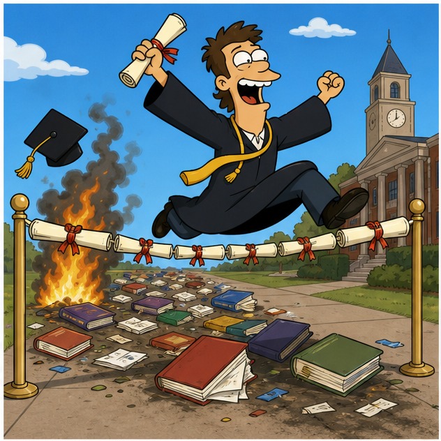 Illustration for выпускник