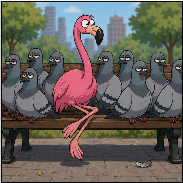 Illustration for чужой носок