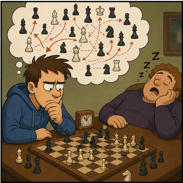 Illustration for думать