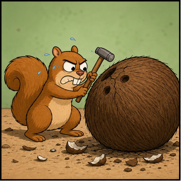 Illustration for решимость; решительность
