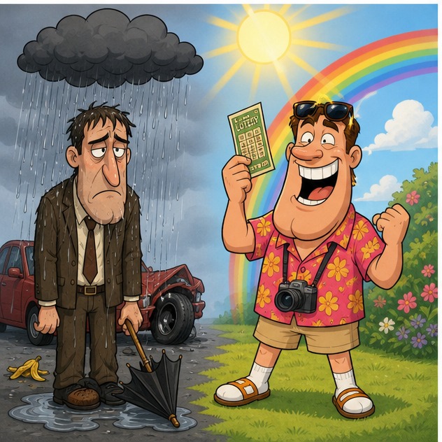 Illustration for благоприятный