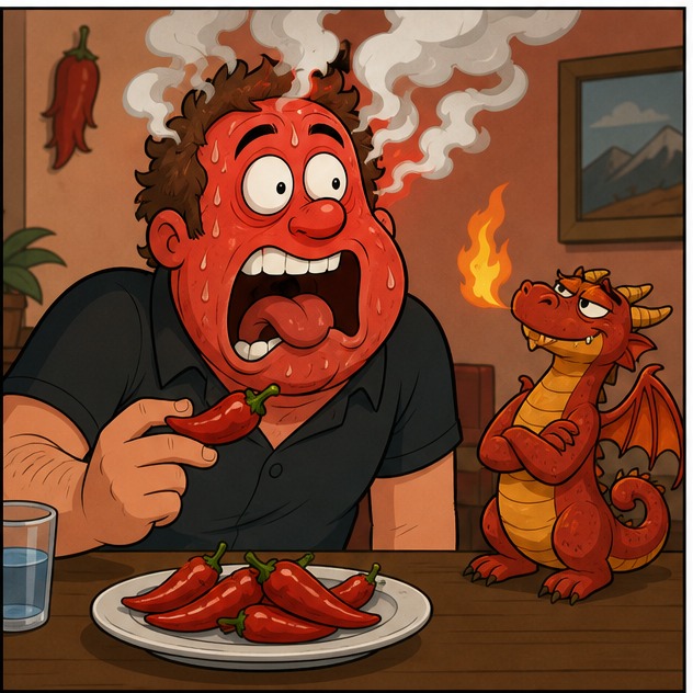 Illustration for острый