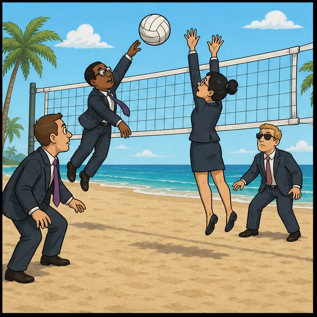 Illustration for волейбол