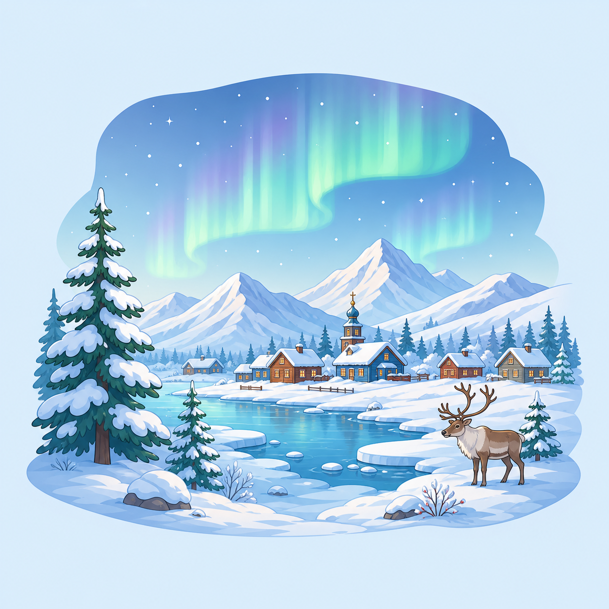 Illustration for север России