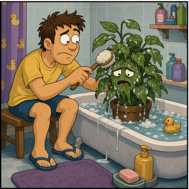 Illustration for мыть